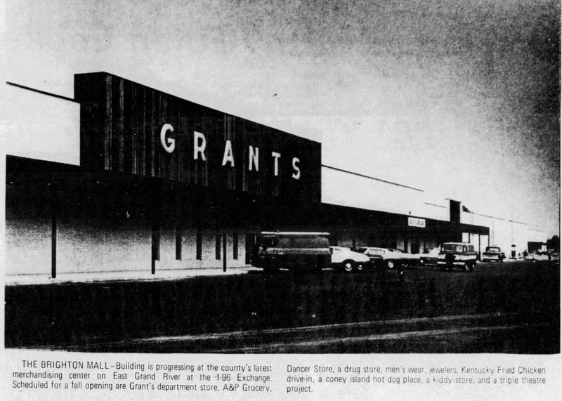 Brighton Mall - Aug 25 1971 Grants